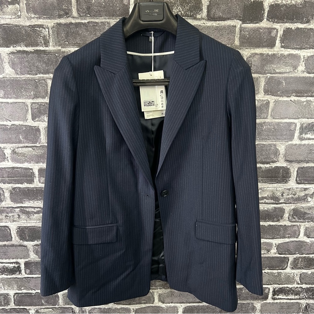 Cos women’s pinstripe blazer - size 4